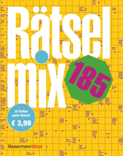Bassermann | Rätselmix 185 (5 Exemplare à 3,99 €) | Krüger, Eberhard