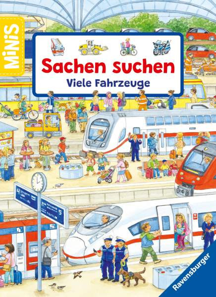 Ravensburger Minis: Sachen suchen: Viele Fahrzeuge