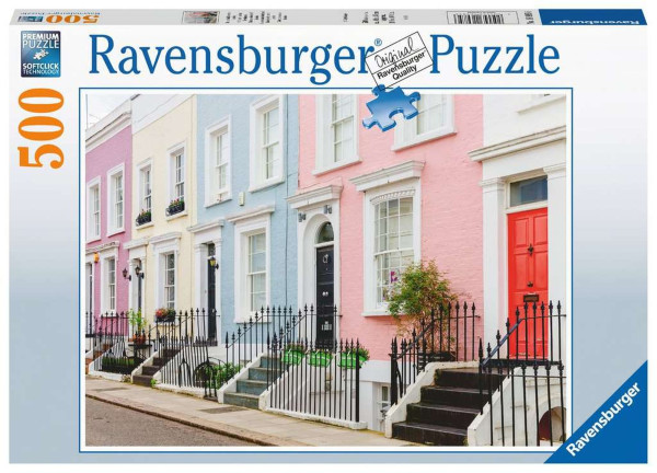 Ravensburger | Bunte Stadthäuser in London | 500 Teile