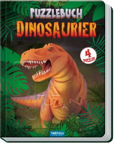 Edition Trötsch | Puzzlebuch Dinosaurier | 74975