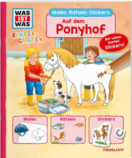 Tessloff Verlag | WAS IST WAS Kindergarten. Auf dem Ponyhof