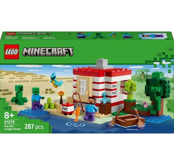 LEGO® | Minecraft™  Das TNT-Dschungelhaus | 21275