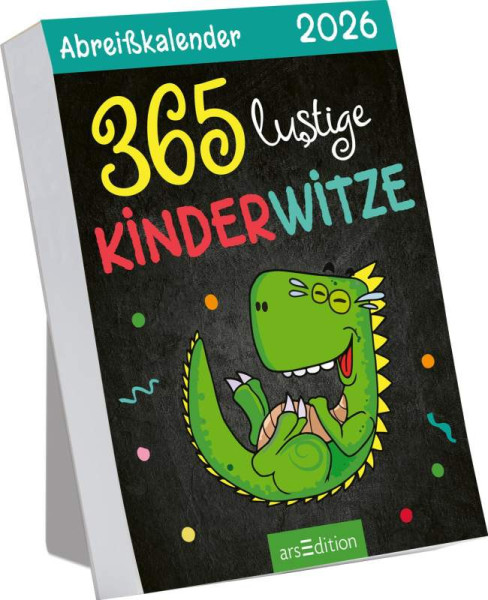 arsEdition | Abreißkalender 365 lustige Kinderwitze 2026 | 