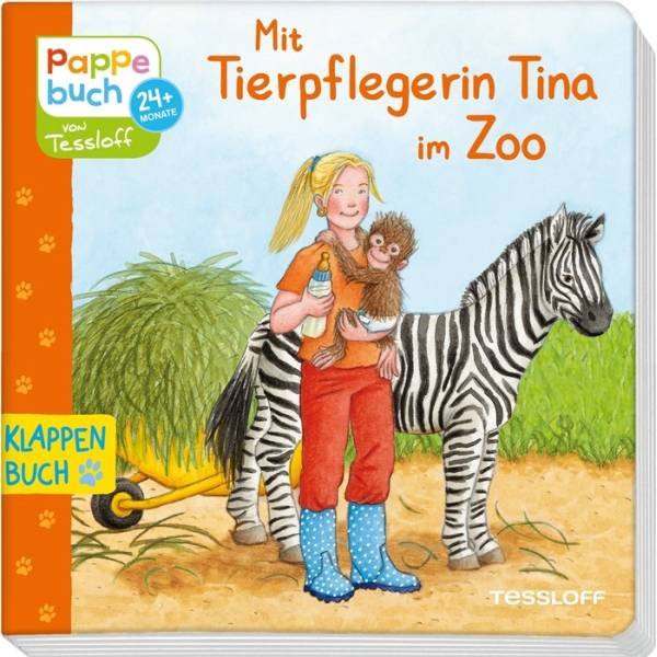 Tessloff | Mit Tierpflegerin Tina im Zoo. Klappenbuch