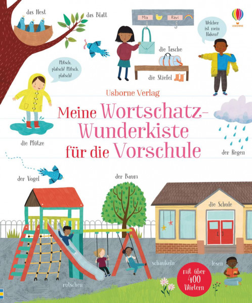 Usborne | Meine Wortschatz-Wunderkiste für die Vorschule