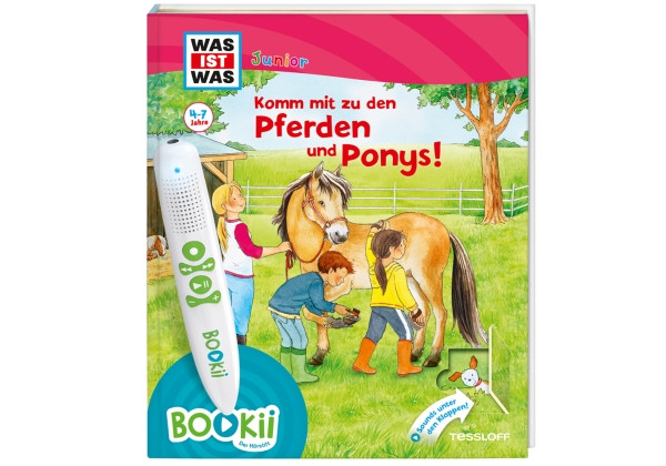 Tessloff Verlag Ragnar Tessloff GmbH & Co. KG | BOOKii WAS IST WAS Junior Komm mit zu den Pferden und Ponys!