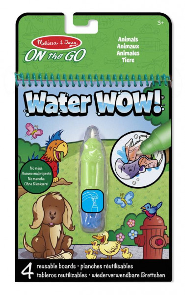 Melissa & Doug | Water Wow! - Animals | Malen ohne Kleckern