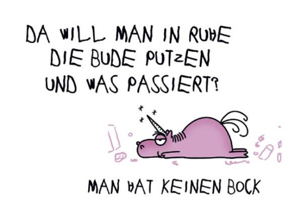 Rannenberg und Friends | Postkarte "Kein Bock"