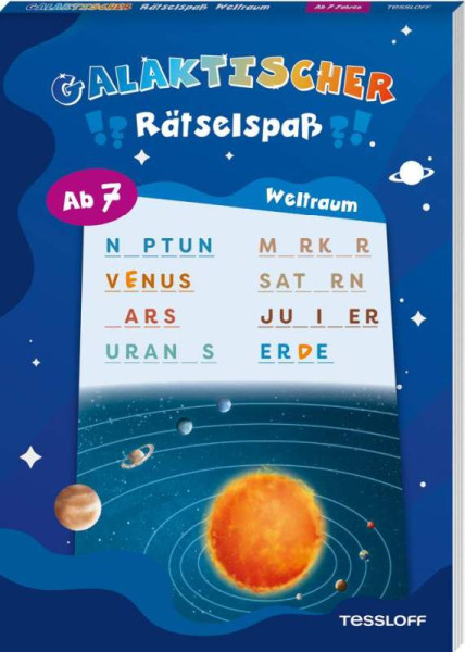Tessloff Verlag Ragnar Tessloff GmbH & Co. KG | Galaktischer Rätselspaß. Weltraum | 