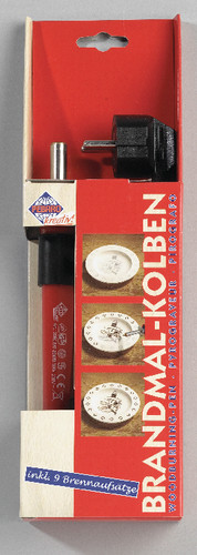 Bausch | Holzbrennkolben mit 9 Aufsätzen | 260