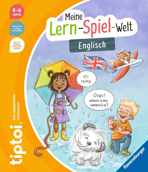 Ravensburger | tiptoi® Meine Lern-Spiel-Welt: Englisch  | 49289