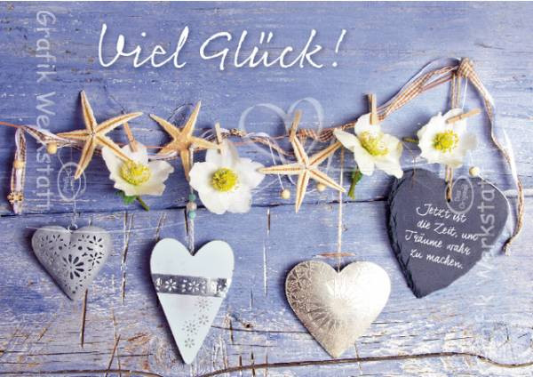 Grafik Werkstatt | Doppelkarte | Viel Glück!