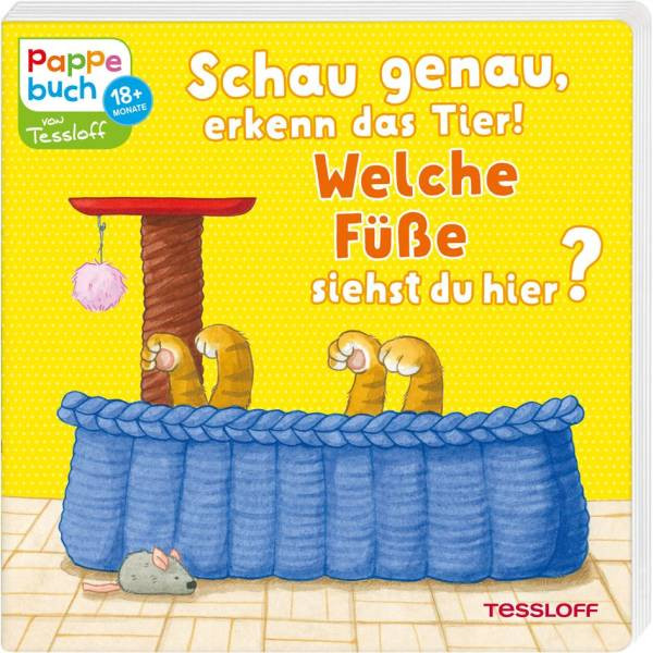 Tessloff Verlag Ragnar Tessloff GmbH & Co. KG | Schau genau, erkenn das Tier! Welche Füße siehst du 