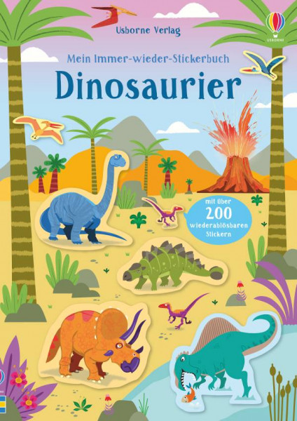 Usborne | Mein Immer-wieder-Stickerbuch: Dinosaurier