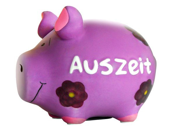KCG | Sparschwein | Auszeit | Größe: 12,5 cm