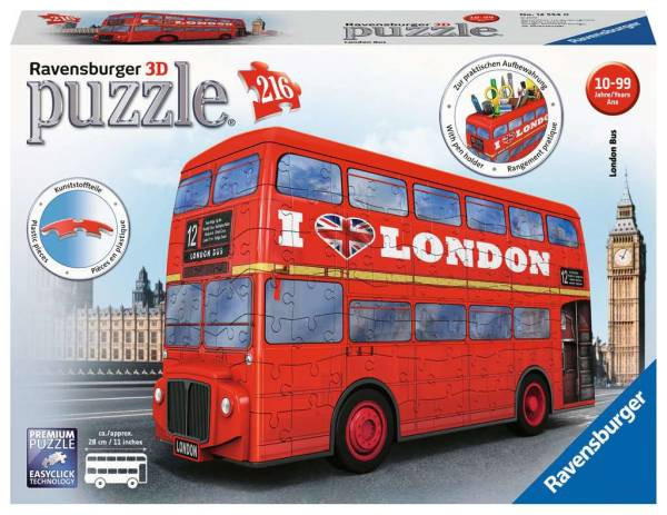 Ravensburger Puzzle | London Bus 3D | 125340