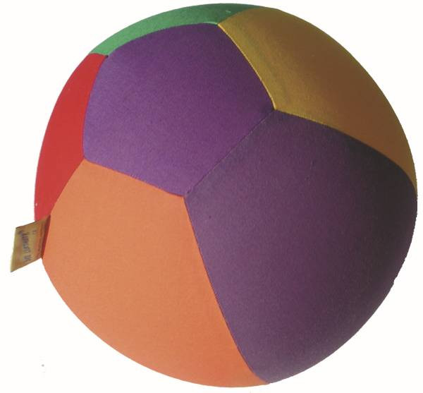 Matz-Spiele | LUFTMATZ®-Ball groß / big Ø ca. 33cm Baumwolle, leicht 5-farbig, 2-farbig