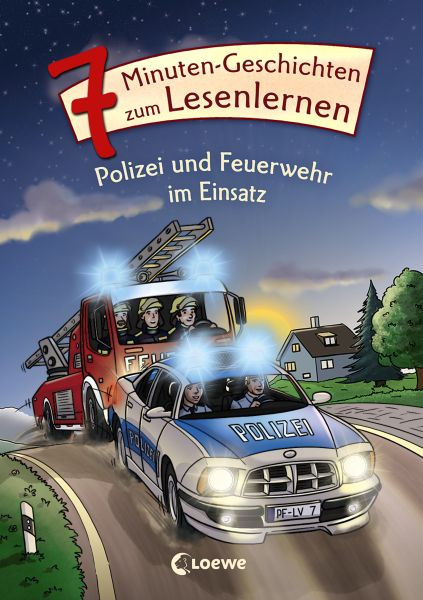 Loewe | Leselöwen - Das Original - 7-Minuten-Geschichten zum Lesenlernen - Polizei und Feuerwehr im 
