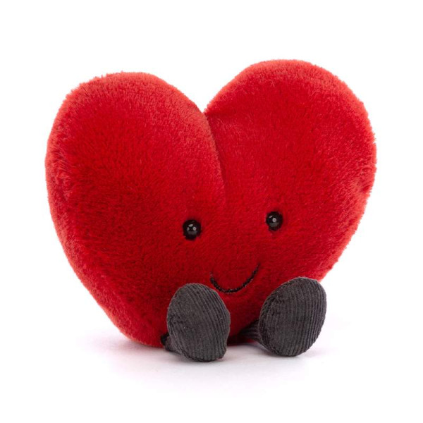 Jellycat | Amuseable Red Heart Small | A6RHN