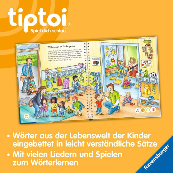 Ravensburger | tiptoi® Starter-Set: Stift und Wörter-Bilderbuch Kindergarten