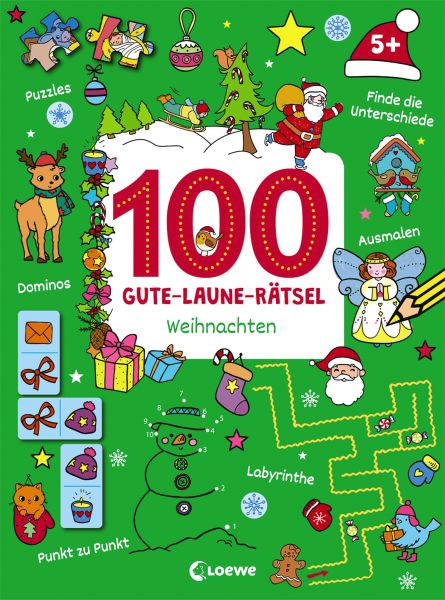 Loewe | 100 Gute-Laune-Rätsel - Weihnachten