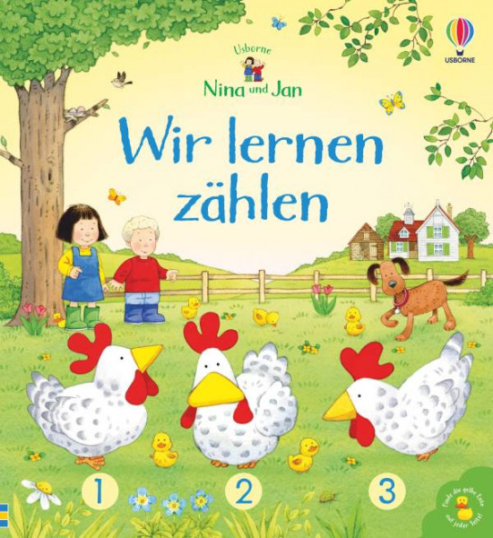 Usborne | Nina und Jan - Wir lernen zählen