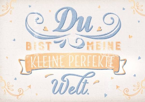 Grafik Werkstatt | Postkarte | Vintage | Kleine perfekte Welt