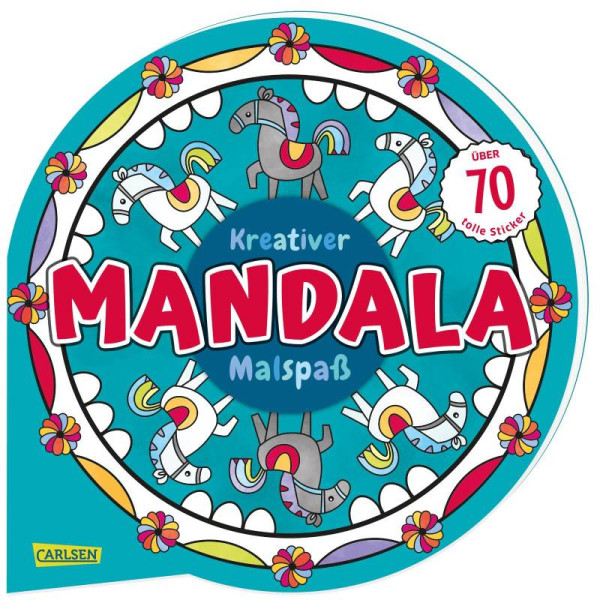 Carlsen | Kreativer Mandala-Malspaß | Poitier, Anton