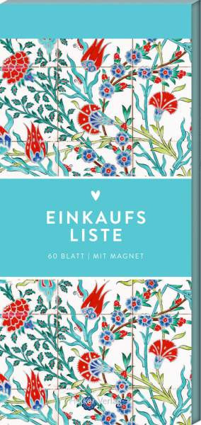 Hölker Verlag | Einkaufsliste (Türkis, Hölker Küchenpapeterie) | 