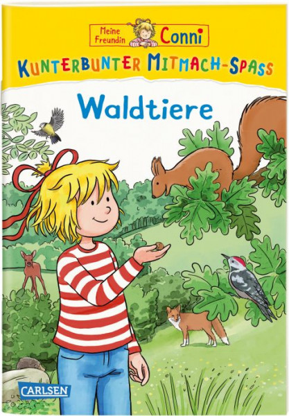 Carlsen Verlag | Kunterbunter Mitmachspaß Conni: Waldtier | 18936