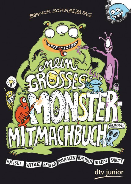 dtv Verlagsgesellschaft | Mein großes Monster-Mitmachbuch
