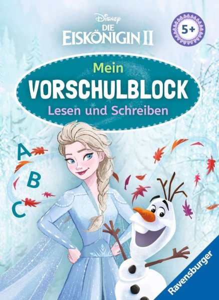 Ravensburger | Disney Die Eiskönigin 2 Mein Vorschulblock: Lesen und Schreiben | 49773