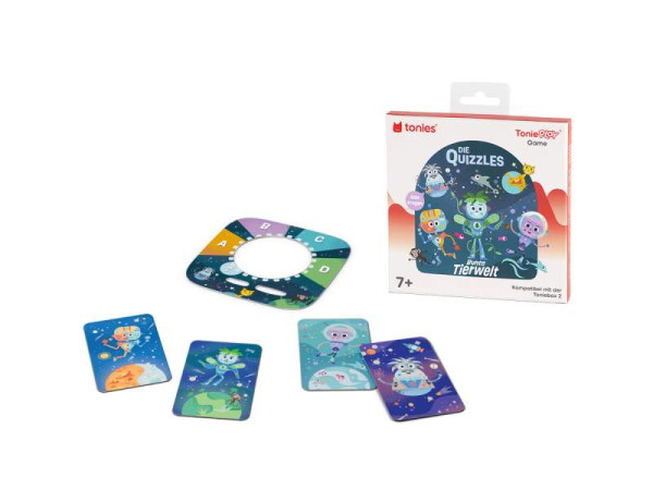 Tonies | Die Quizzles: Bunte Tierwelt (Tonieplay Game S) | 11002901