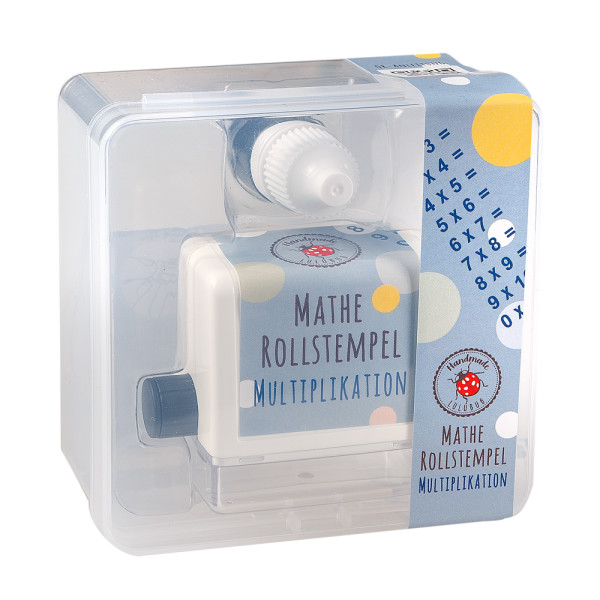Mathe Roll Stempel – Multiplikation ab 6 J. | Lulubug | german‑toys