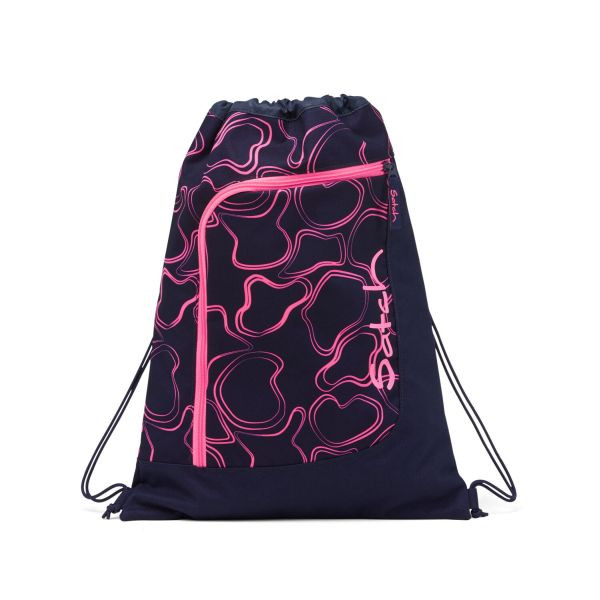 satch Gym Bag | Pink Supreme | blue, neon pink