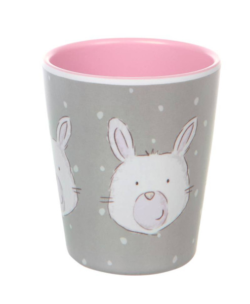Sigikid | Melaminbecher Hase rosa. | 25175