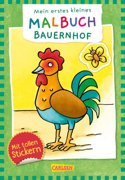 Carlsen | Mein erstes kleines Malbuch: Bauernhof | 