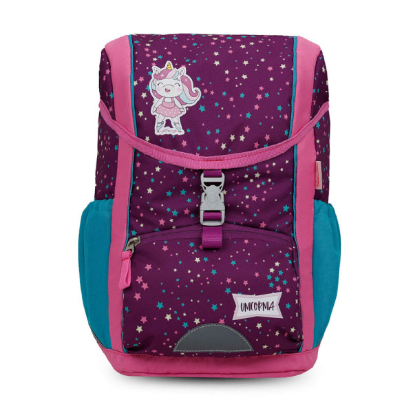 Belmil | Kiddy Sporty Kindergartenrucksack "Unicornia" für 3-6 Jährige Kinder mit Brustgurt | 305-30/3