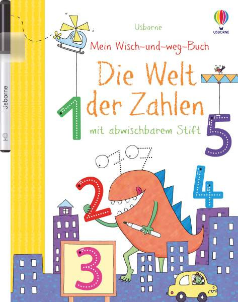 Usborne | Mein Wisch-und-weg-Buch: Die Welt der Zahlen | 