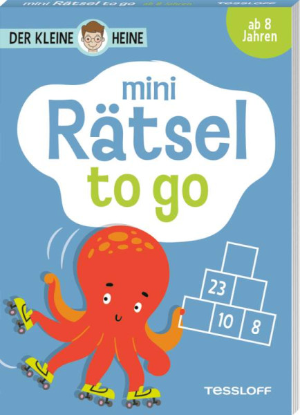 Tessloff Verlag Ragnar Tessloff GmbH & Co. KG | Der kleine Heine. Mini Rätsel to go. Ab 8 Jahren | Heine, Stefan