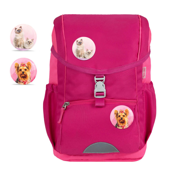 Belmil | Kiddy Sporty Kindergartenrucksack "Woofy" für 3-6 Jährige Kinder mit Brustgurt | 305-30/5