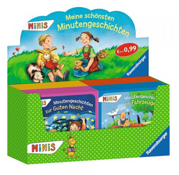 Ravensburger Buchverlag | Verkaufs-Kassette Ravensburger Minis 115 - Meine schönsten Minutengeschichten