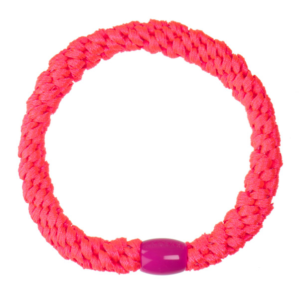 Kknekki Haargummi & Armband | Neon pink