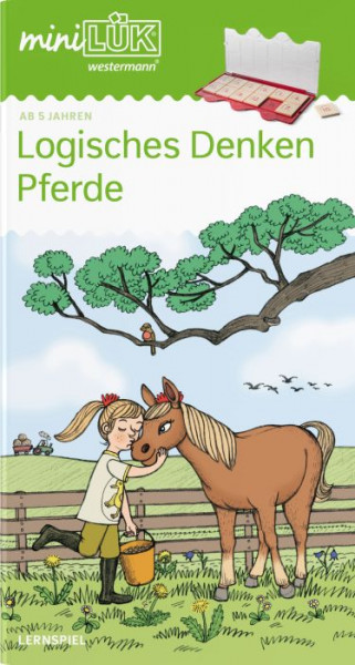Mini LÜK Heft Pferde Logi