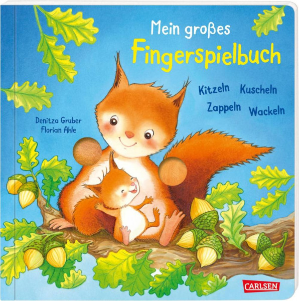 Carlsen | Mein großes Fingerspielbuch: Kitzeln, Kuscheln, Zappeln, Wackeln