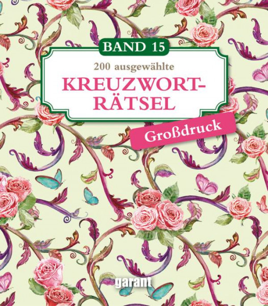 garant Verlag | Kreuzworträtsel Deluxe Groß- Band 15