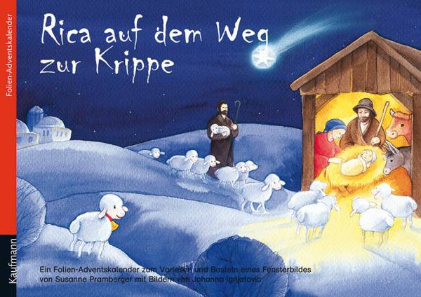 Kaufmann-Verlag | Adventskalender | Rica auf dem Weg zur Krippe