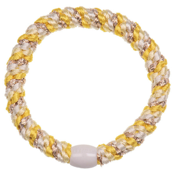 Kknekki Haargummi & Armband | Mix hell gelb-gold