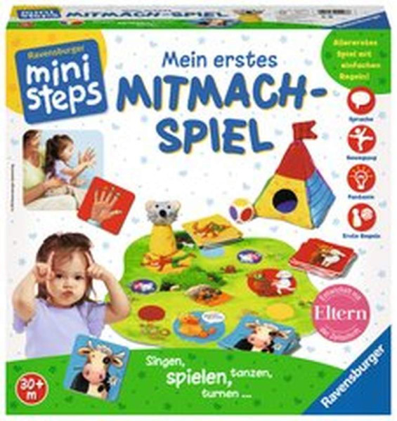 Ravensburger |   ministeps® - Mein erstes Mitmach-Spiel | 31851
