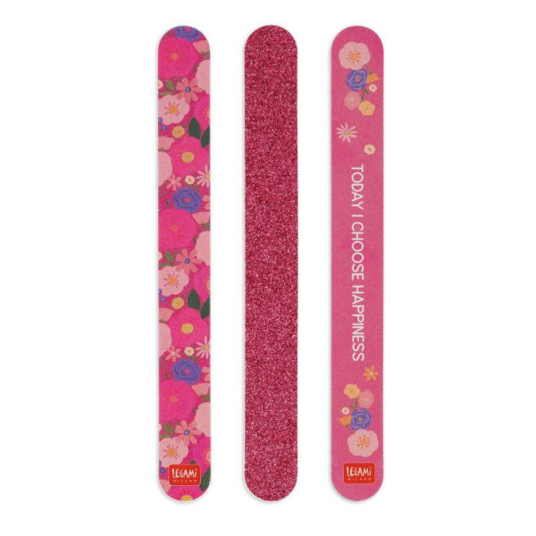 Legami | NAILS BEFORE MALES - SET OF 3 NAIL FILE - FLOWERS | NFS0003